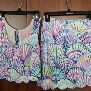 NWT Lilly Pulitzer Cadden two piece set sz 2